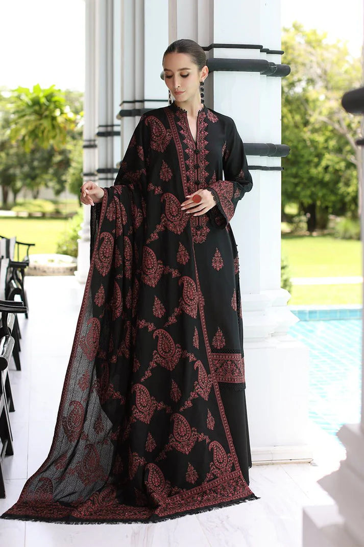 Dhanak Embroidery 3pc