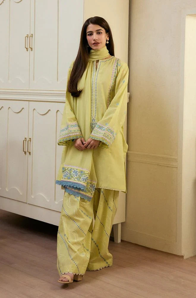 RF13243 unstitched 3-PC Lawn