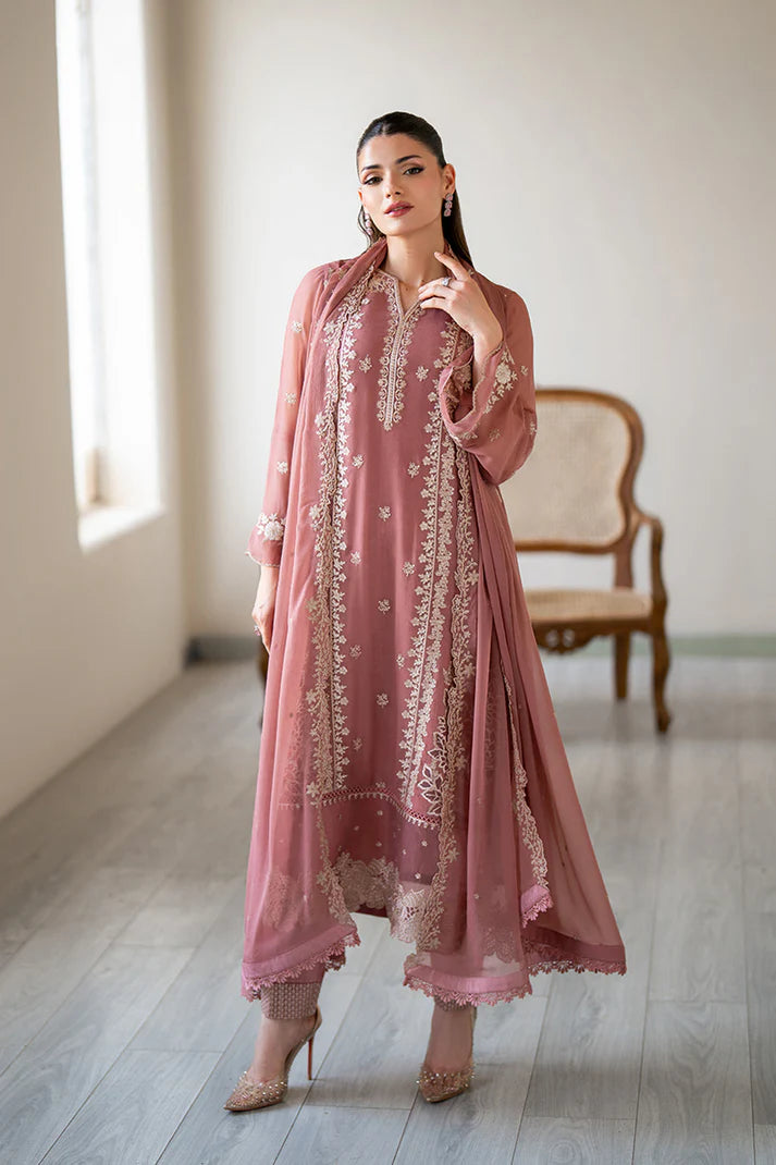 Dhanak Embroidery 3pc