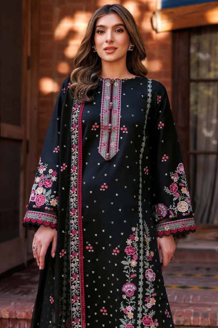 Dhanak Embroidery 3pc