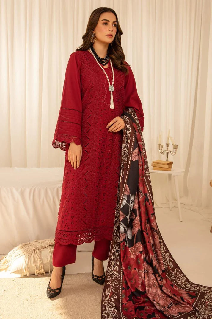 Winter Embroidery 3pc