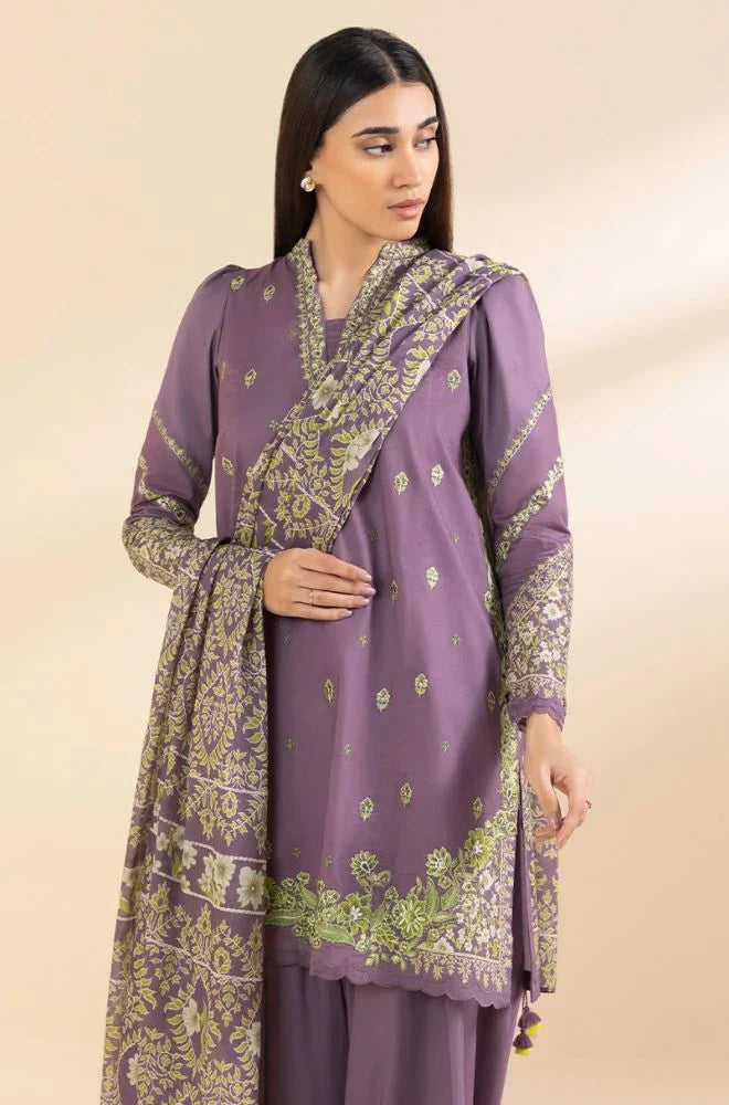 RF1353 unstitched 3-PC Lawn