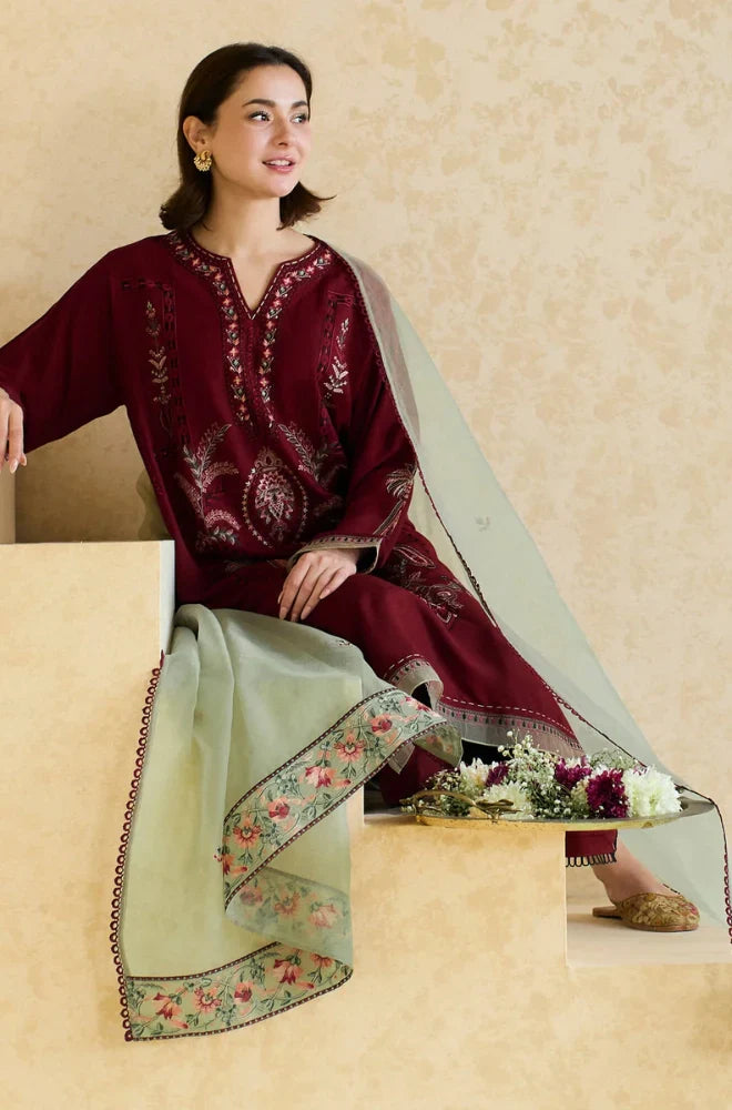 RF1338 unstitched 3-PC Lawn