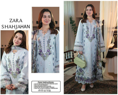 Winter Embroidery Collection 3pc