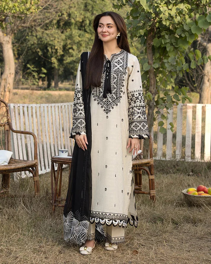 Winter Embroidery 3pc