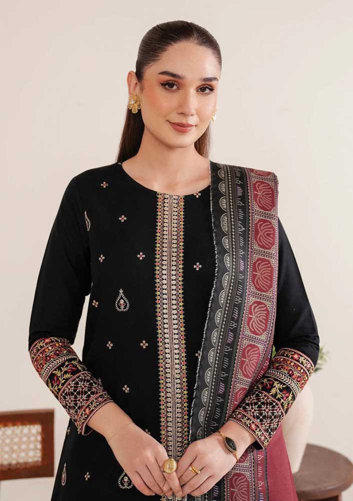 WINTER COLLECTION DHANAK EMBROIDERY 3PC