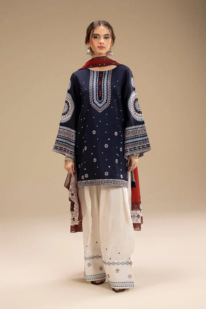 WINTER COLLECTION DHANAK EMBROIDERY 3PC