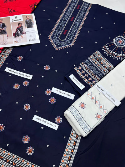 WINTER COLLECTION DHANAK EMBROIDERY 3PC