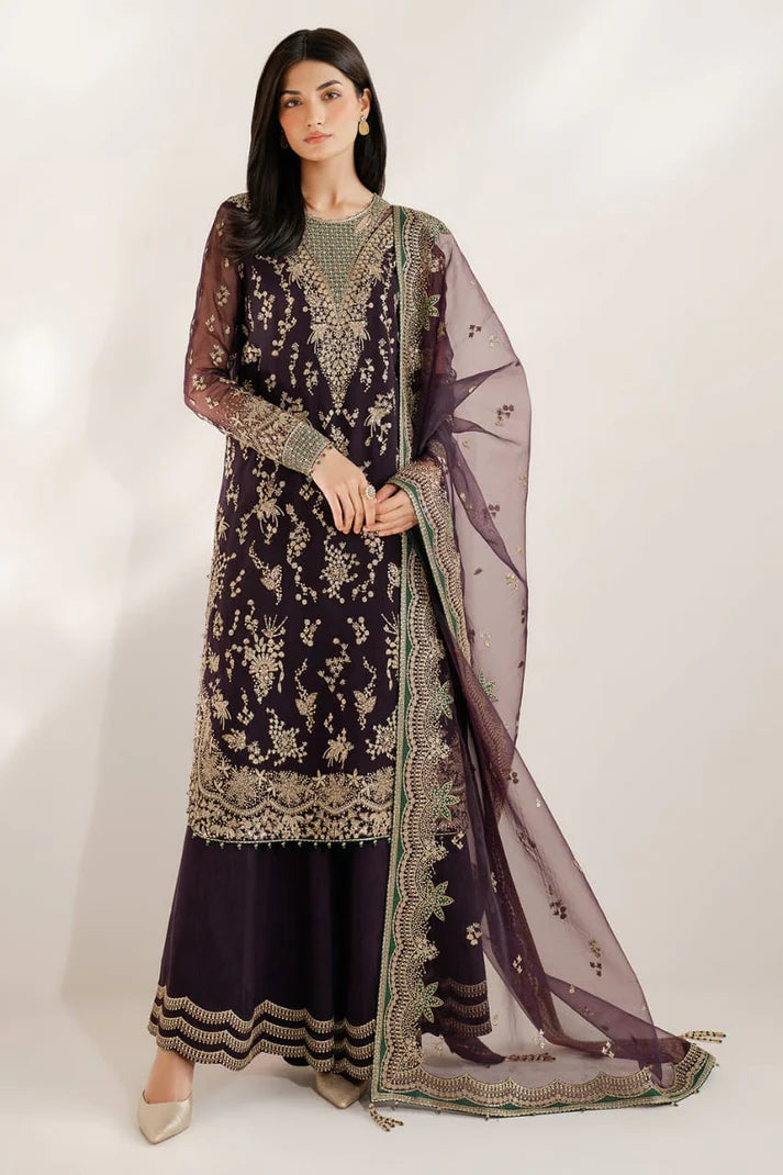 Dhanak Embroidered 3pc