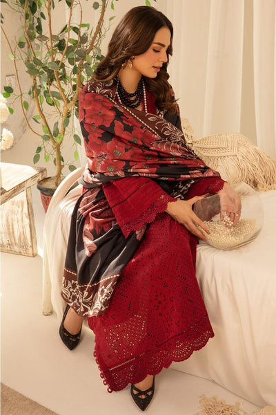 WINTER COLLECTION DHANAK EMBROIDERY 3PC
