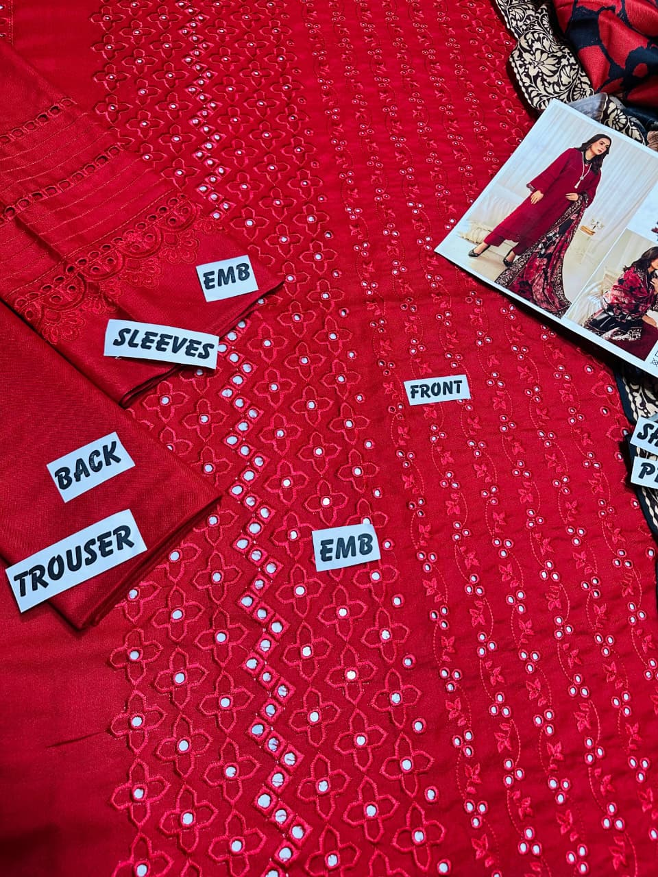 WINTER COLLECTION DHANAK EMBROIDERY 3PC