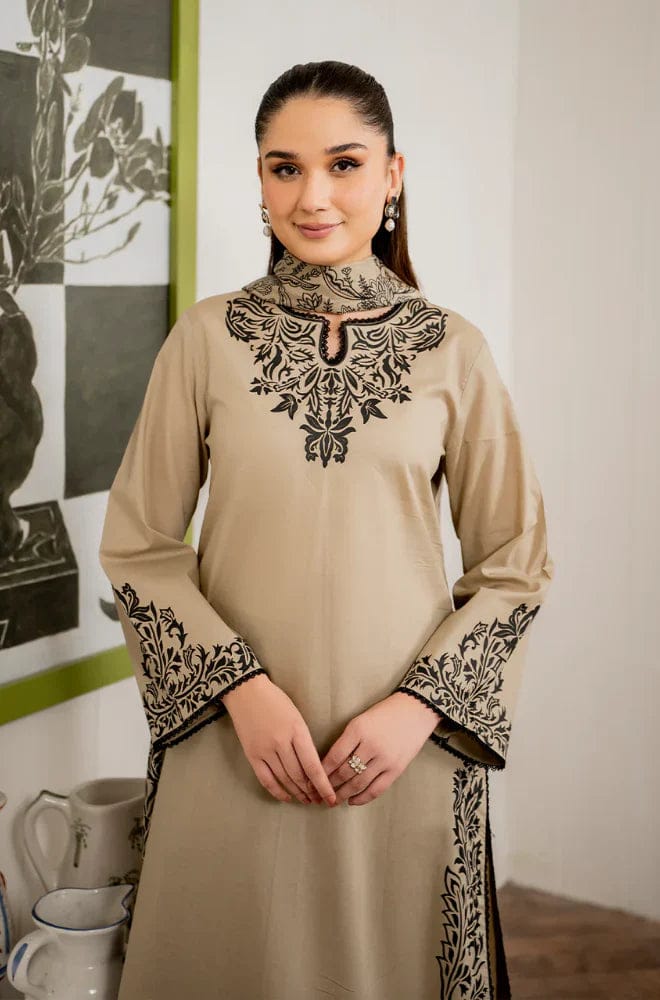 WINTER COLLECTION DHANAK EMBROIDERY 3PC
