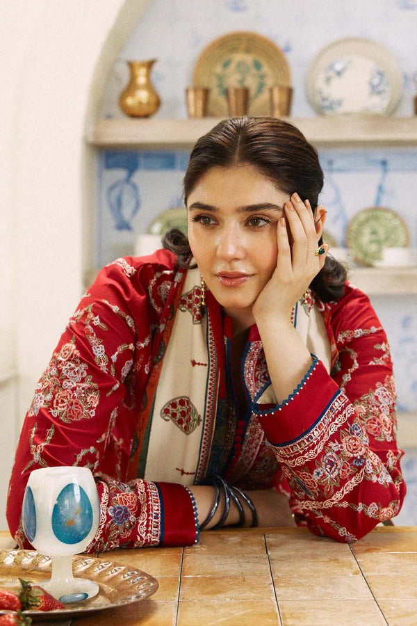 WINTER COLLECTION DHANAK EMBROIDERY 3PC
