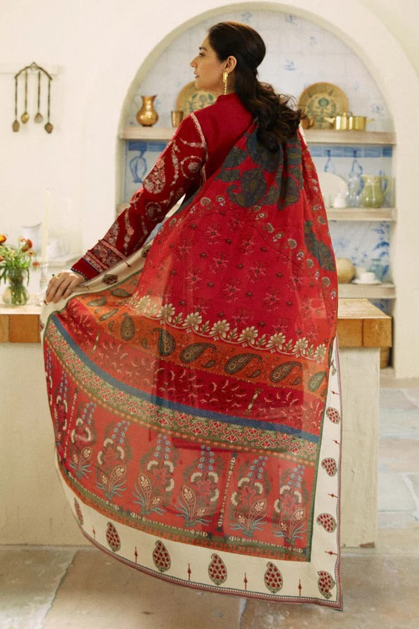 WINTER COLLECTION DHANAK EMBROIDERY 3PC
