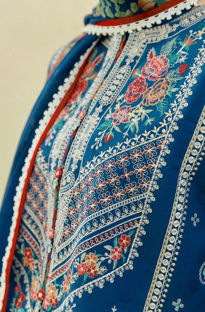 WINTER COLLECTION DHANAK EMBROIDERY 3PC