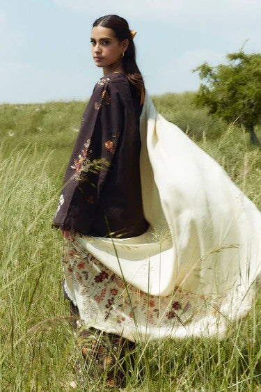 WINTER COLLECTION DHANAK EMBROIDERY 3PC