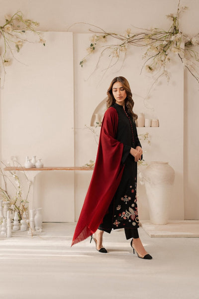 WINTER COLLECTION DHANAK EMBROIDERY 3PC