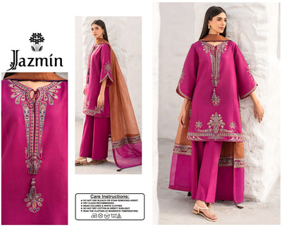 WINTER COLLECTION DHANAK EMBROIDERY 3PC