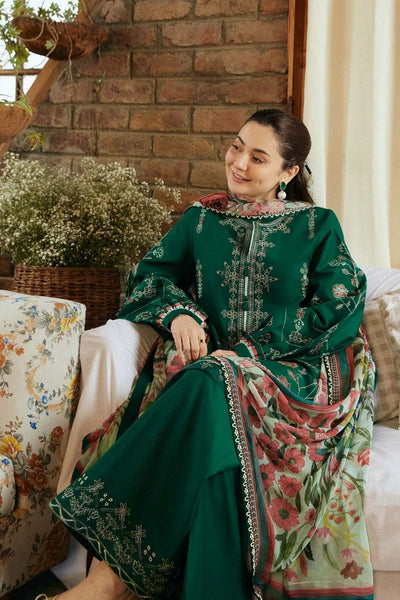 WINTER COLLECTION DHANAK EMBROIDERY 3PC