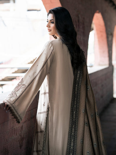 WINTER COLLECTION DHANAK EMBROIDERY 3PC