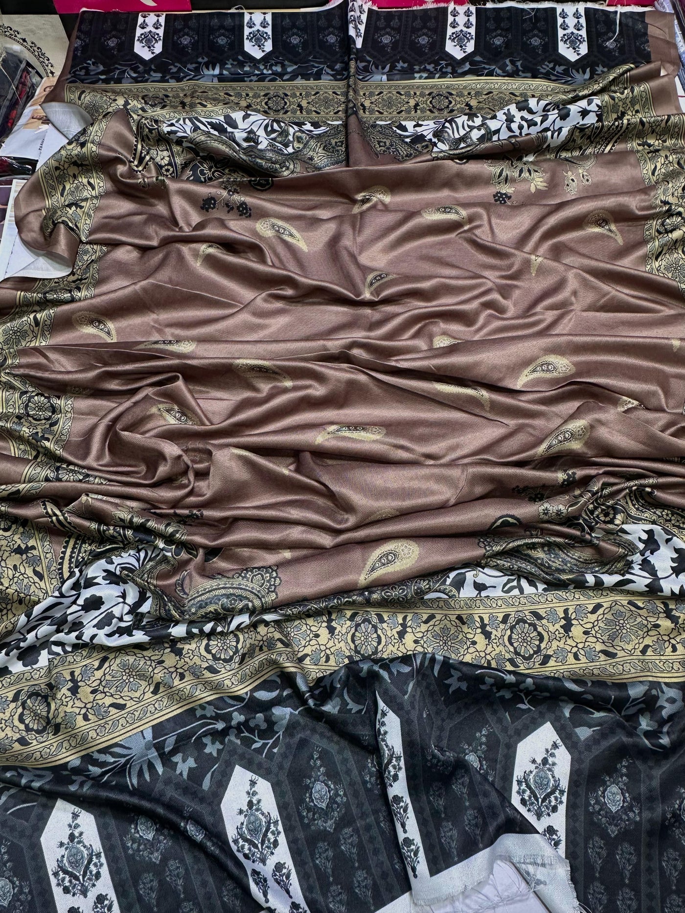 WINTER COLLECTION DHANAK EMBROIDERY 3PC