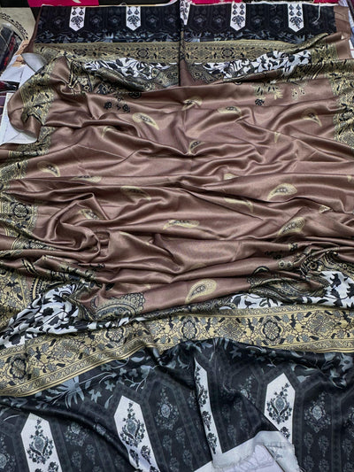 WINTER COLLECTION DHANAK EMBROIDERY 3PC