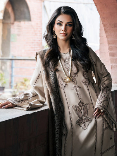 WINTER COLLECTION DHANAK EMBROIDERY 3PC