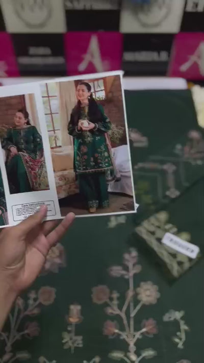 WINTER COLLECTION DHANAK EMBROIDERY 3PC